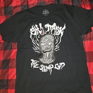 Black and red The Slump God On Tap Tour 2019 T-shirt #TheSlumpGod #HipHop